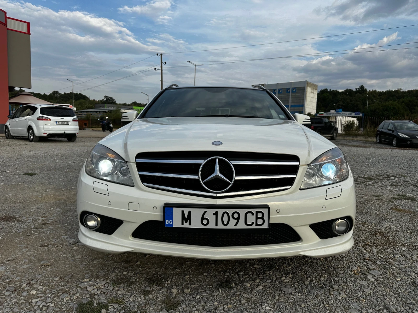 Mercedes-Benz C 220 CDI-OM646-AMG PACKET- СТЪКЛЕН ТАВАН - изображение 2