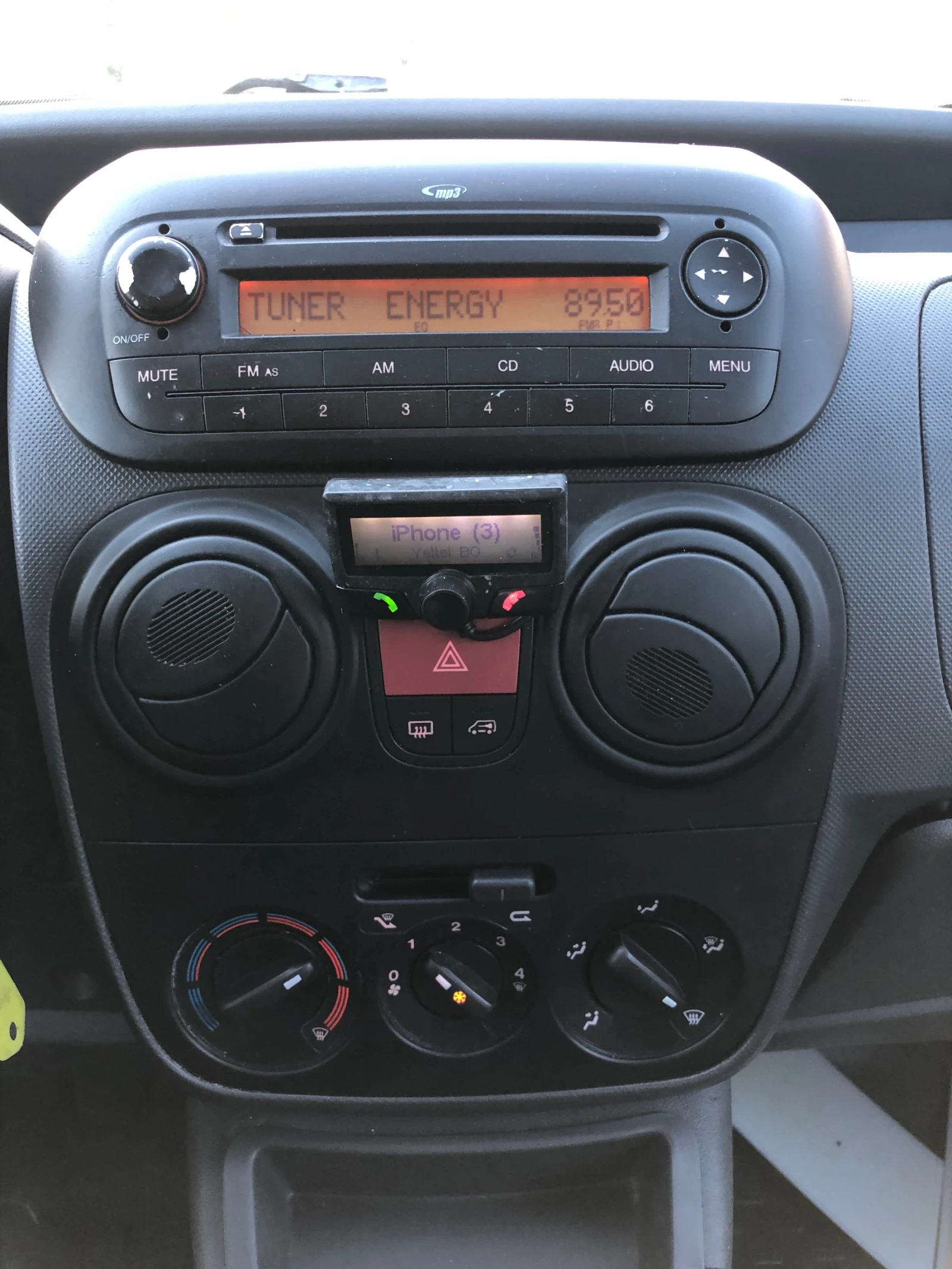 Peugeot Bipper 1.4HDI 68к.с. Климатик., снимка 11 - Автомобили и джипове - 53979009