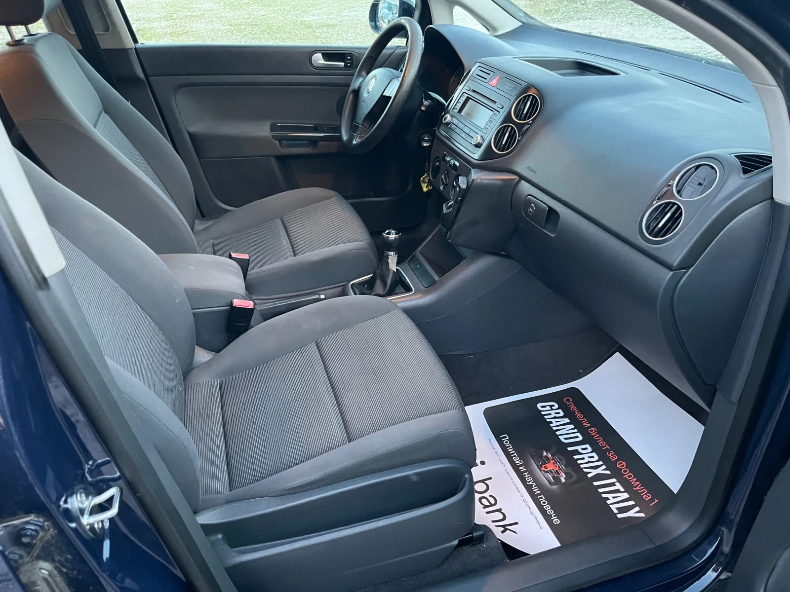 VW Golf Plus 1.9tdi, снимка 11 - Автомобили и джипове - 54328785