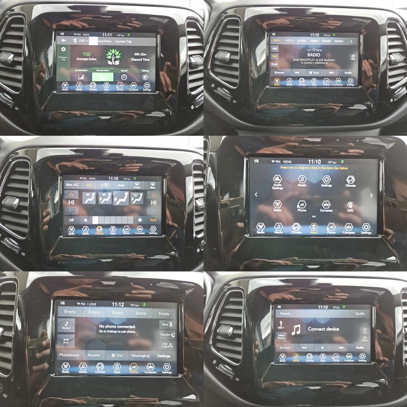 Jeep Compass 2.0m-Jet/LIMITED/BLACK FRIDAY/LED/КОЖА/NAVI/БЛУТУТ, снимка 13 - Автомобили и джипове - 50432424