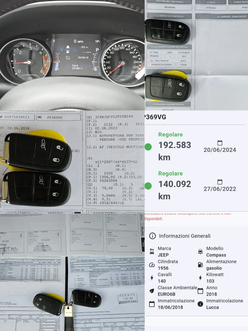 Jeep Compass 2.0m-Jet/LIMITED/BLACK FRIDAY/LED/КОЖА/NAVI/БЛУТУТ, снимка 12 - Автомобили и джипове - 50432424