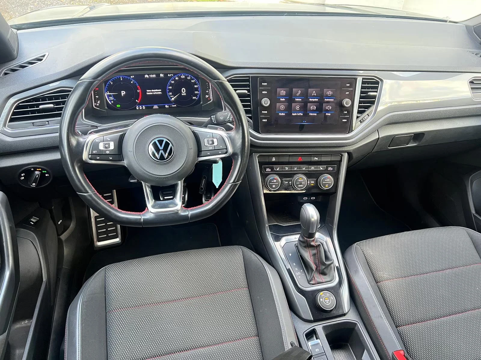 VW T-Roc 2.0TDI/SPORT/150HP/DSG/4X4/LED/CAM/CARPLAY/596z, снимка 7 - Автомобили и джипове - 55275431