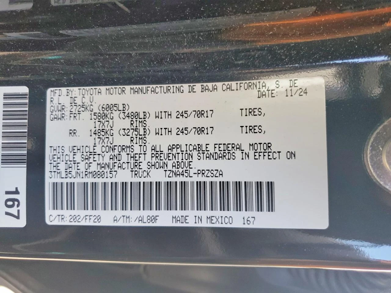 Toyota Tacoma 2.4l Sr5, снимка 12 - Автомобили и джипове - 55878477