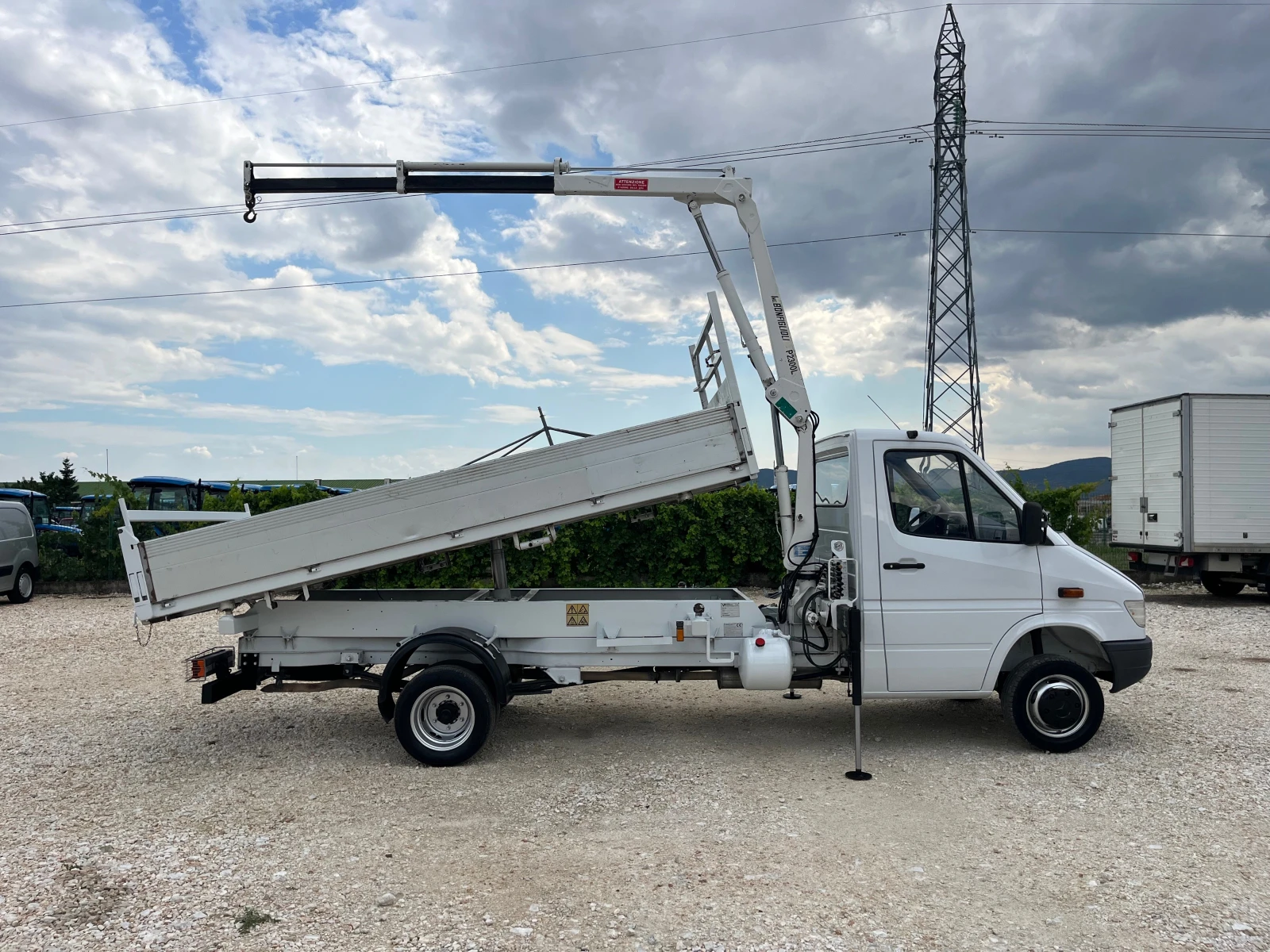 Mercedes-Benz Sprinter 412 САМОСВАЛ С КРАН - изображение 4