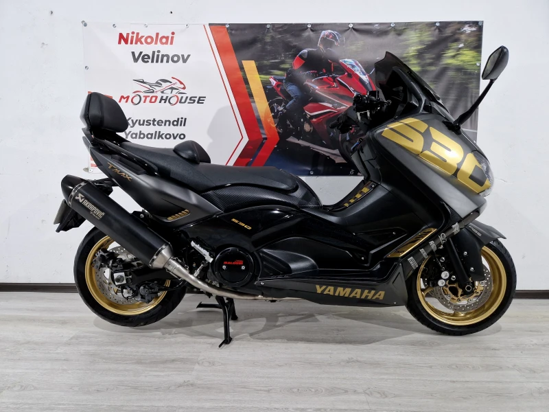 Yamaha T-max 530ie 2014г.!BLACK MAX !ABS! AKRAPOVIC !, снимка 8 - Мотоциклети и мототехника - 51705555