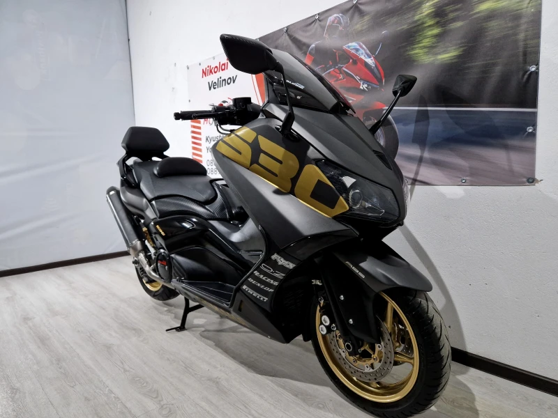 Yamaha T-max 530ie 2014г.!BLACK MAX !ABS! AKRAPOVIC !, снимка 9 - Мотоциклети и мототехника - 51705555
