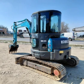 Багер Kobelco SK55SR-5 * КЛИМАТИК * 3 КОФИ * , снимка 3
