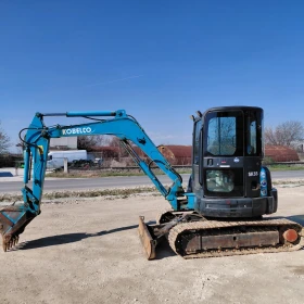 Багер Kobelco SK55SR-5 * КЛИМАТИК * 3 КОФИ * , снимка 2