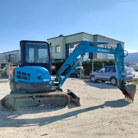 Багер Kobelco SK55SR-5 * КЛИМАТИК * 3 КОФИ * , снимка 6