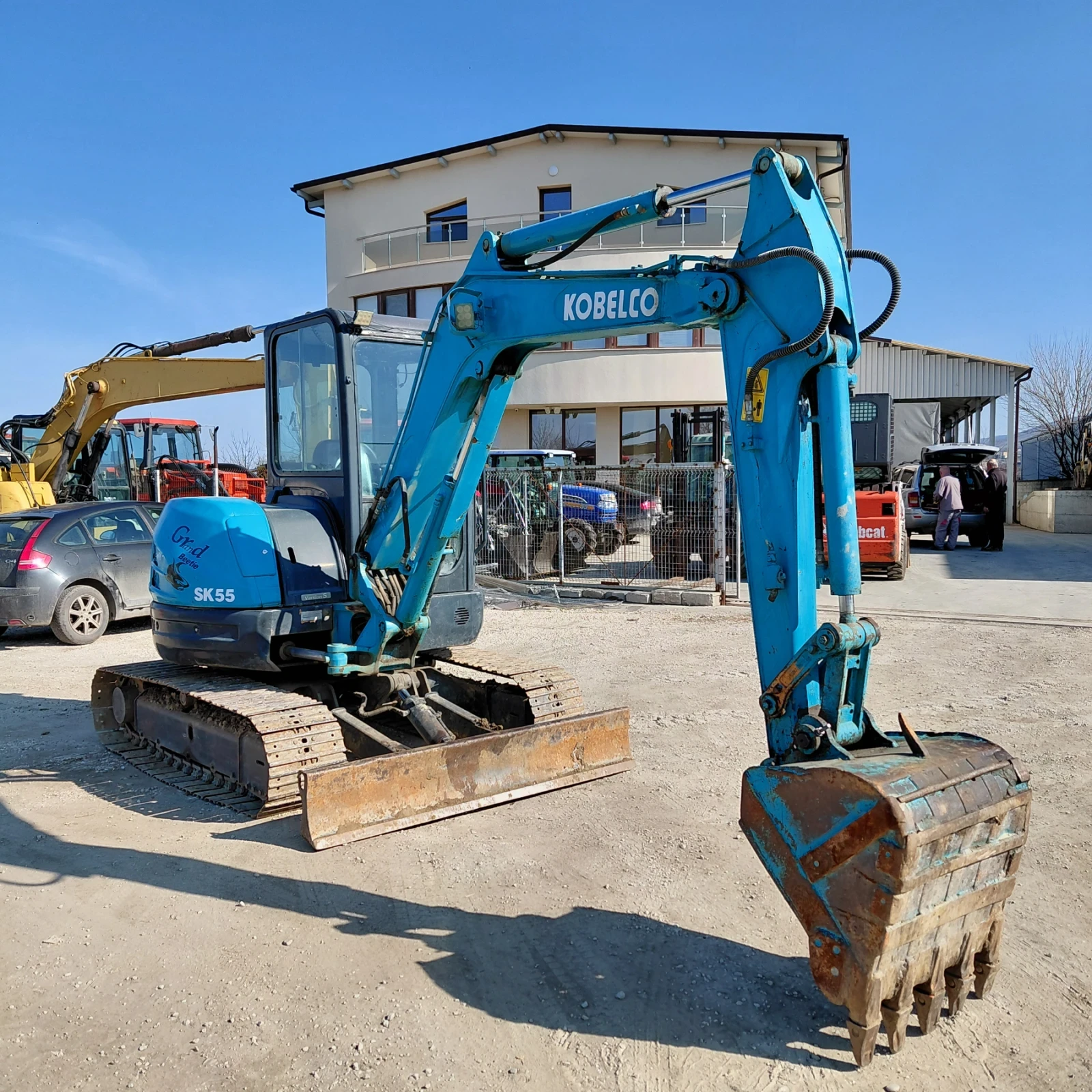Багер Kobelco SK55SR-5 * КЛИМАТИК * 3 КОФИ *  - изображение 7