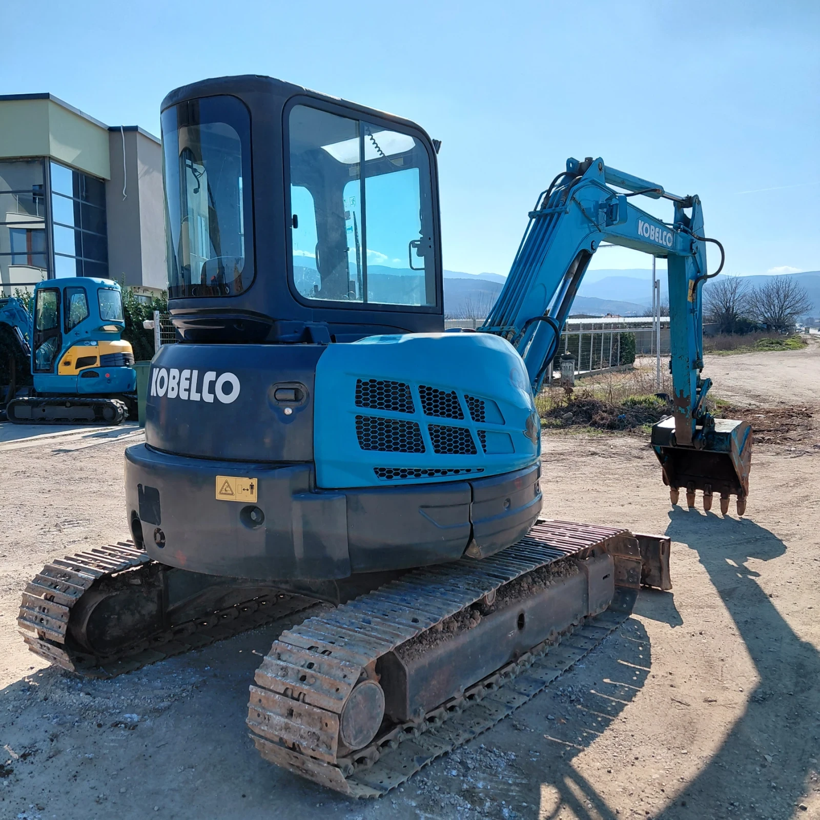 Багер Kobelco SK55SR-5 * КЛИМАТИК * 3 КОФИ *  - изображение 5