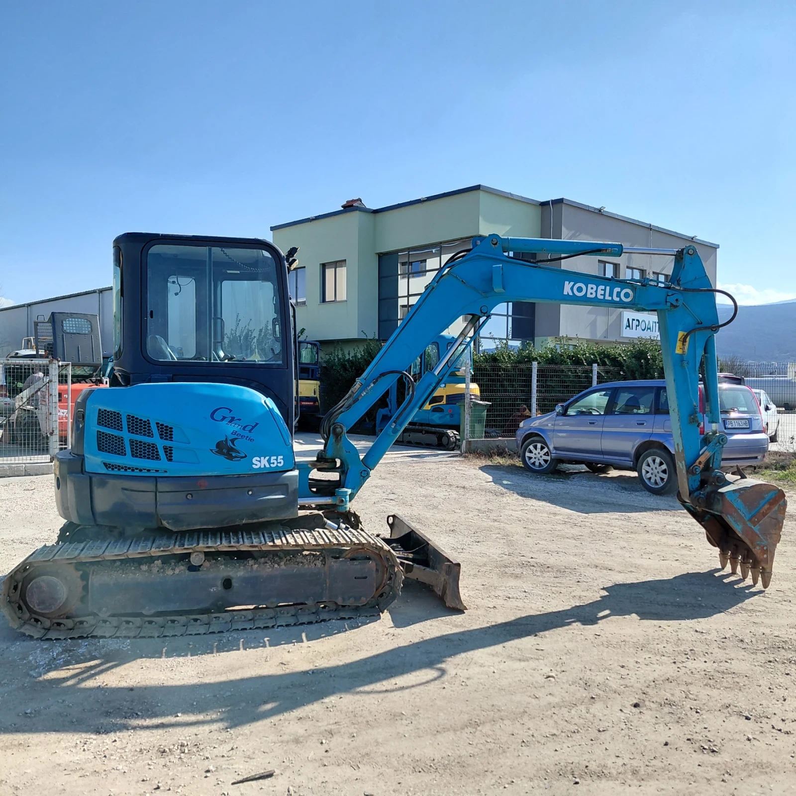Багер Kobelco SK55SR-5 * КЛИМАТИК * 3 КОФИ *  - изображение 6