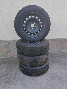 Гуми с джанти Firestone 195/65R15, снимка 1 - Гуми и джанти - 47229498