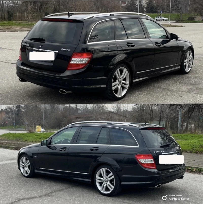 Mercedes-Benz C 350 AMG LINE/LED/Парктроник/4Matic/Navi/7gTronic, снимка 2 - Автомобили и джипове - 52864750