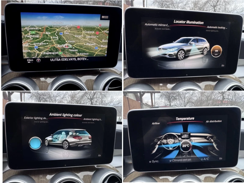 Mercedes-Benz C 220 Bluetec, снимка 9 - Автомобили и джипове - 52969111