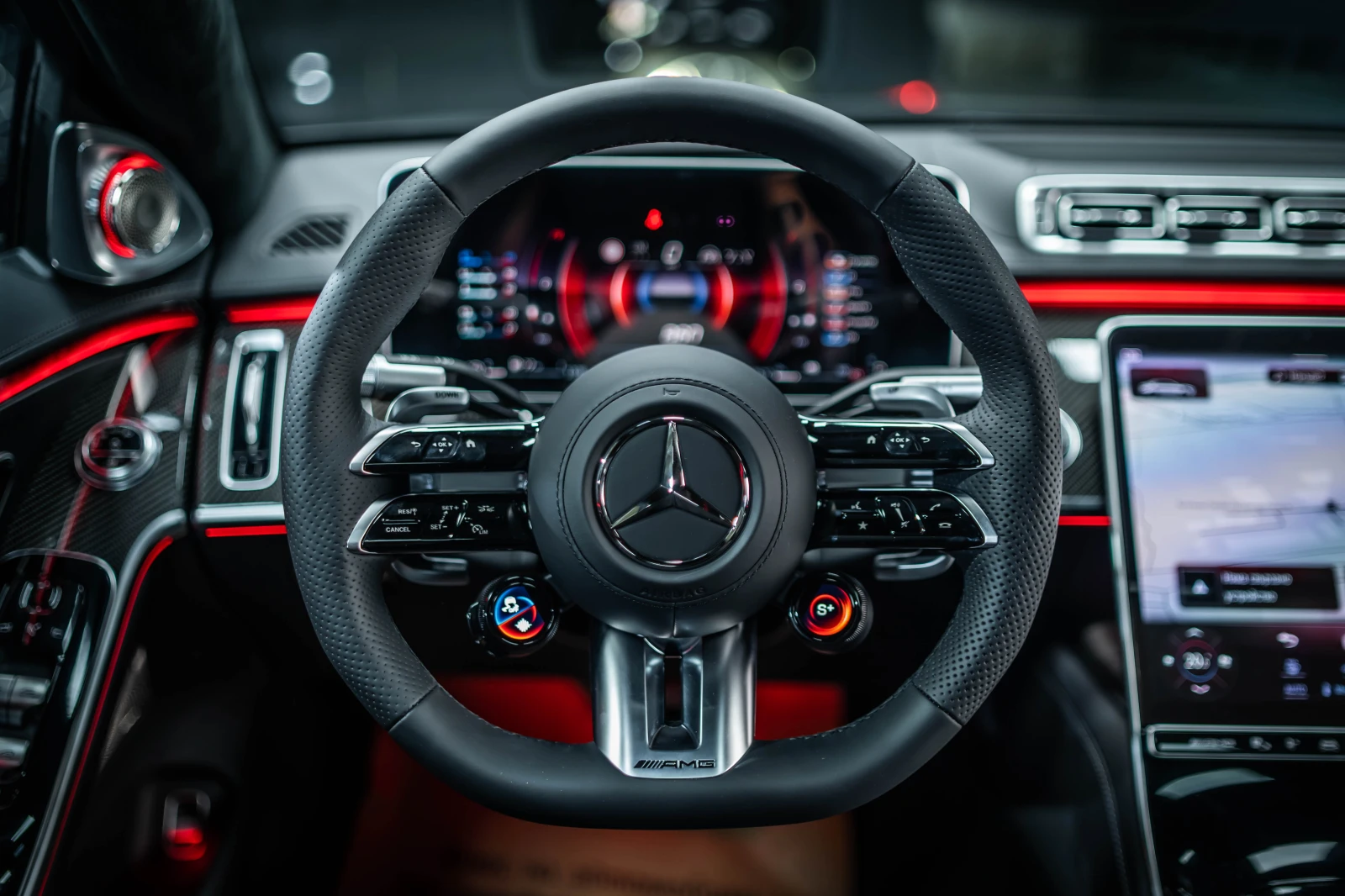 Mercedes-Benz S 63 AMG L 4M+ * Burm4D* Carbon* Монитори* Pano* FirstCl - изображение 10