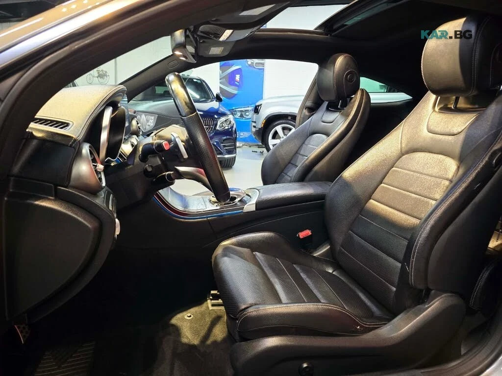 Mercedes-Benz C 300 4MATIC* BURMESTER* ПОДГРЕВ* КАМЕРА* SUNROOF* , снимка 8 - Автомобили и джипове - 55707097