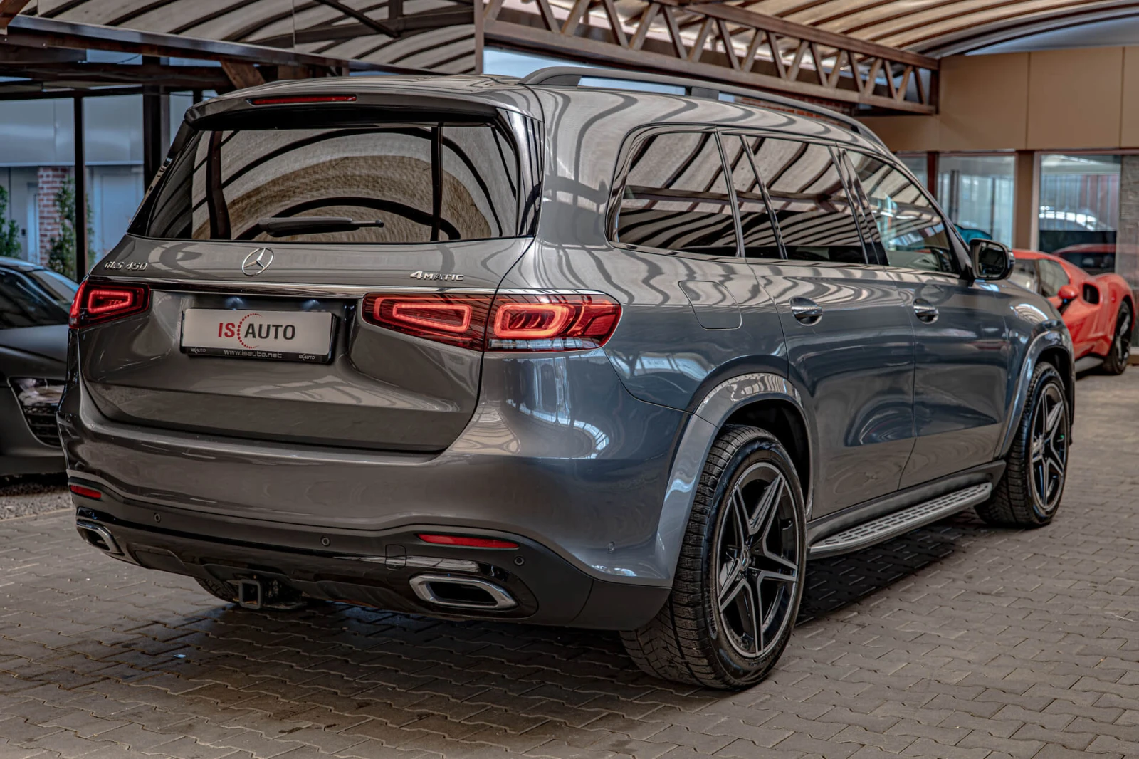 Mercedes-Benz GLS 450 AMG Line/Burmester/Панорама/Обдухване/HuD/6+ 1/Кам, снимка 6 - Автомобили и джипове - 56169008