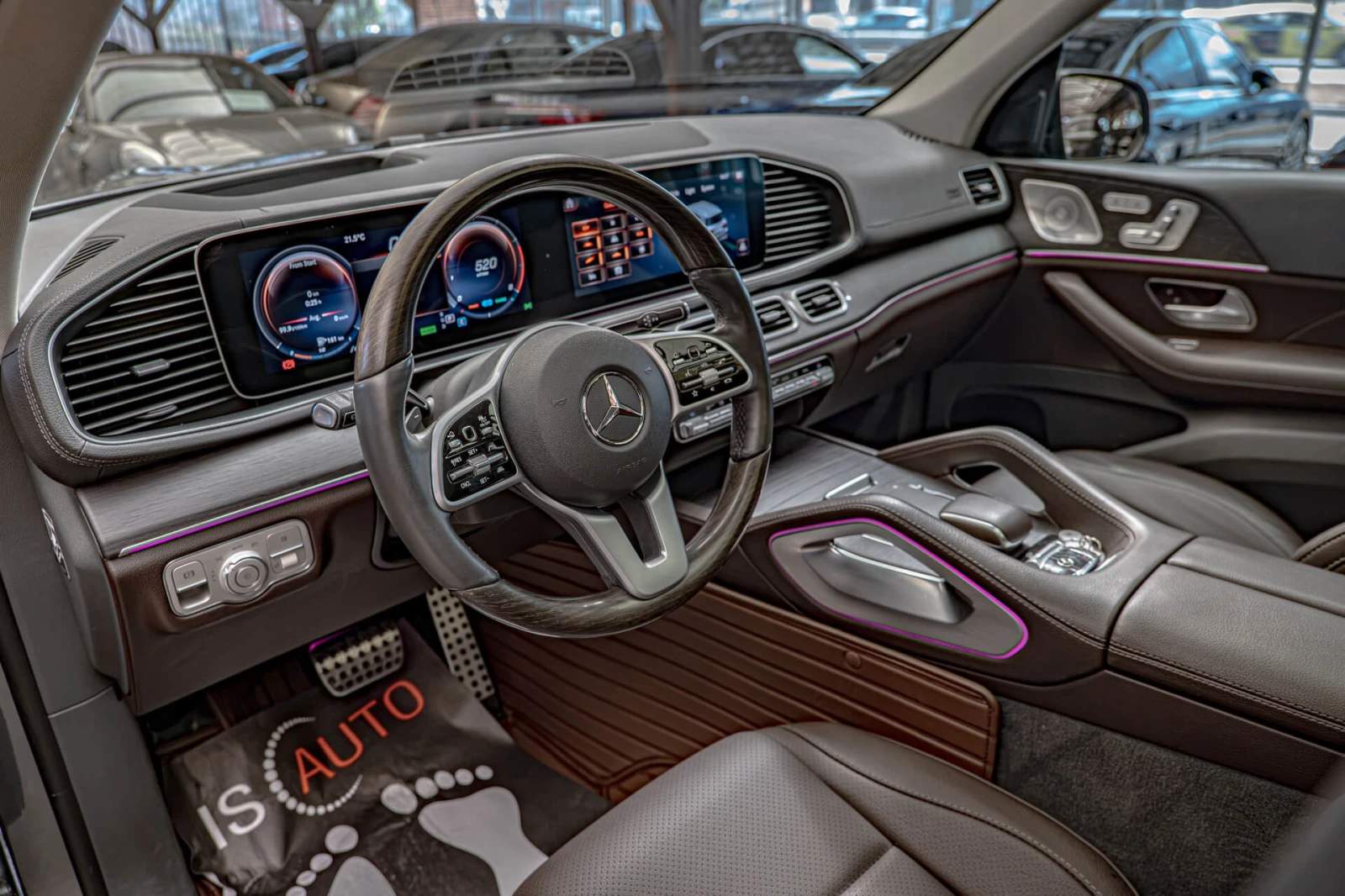 Mercedes-Benz GLS 450 AMG Line/Burmester/Панорама/Обдухване/HuD/6+ 1/Кам, снимка 7 - Автомобили и джипове - 56169008