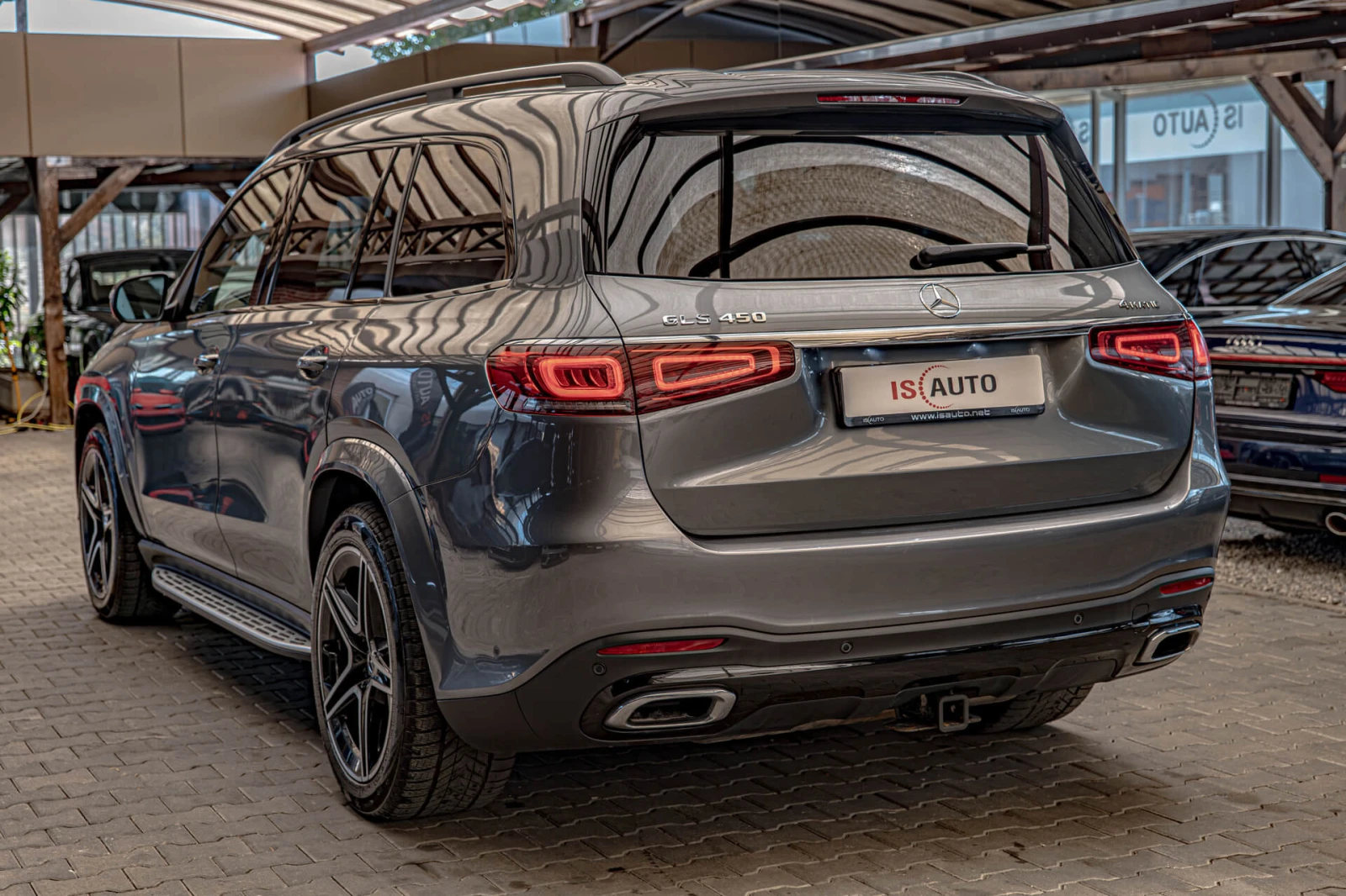 Mercedes-Benz GLS 450 AMG Line/Burmester/Панорама/Обдухване/HuD/6+ 1/Кам, снимка 5 - Автомобили и джипове - 56169008