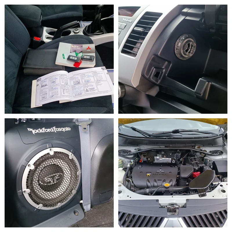 Mitsubishi Outlander 2.4i-170кс-ШВЕЙЦАРИЯ-РЪЧКА-4Х4-KEYLESS, снимка 17 - Автомобили и джипове - 53237500