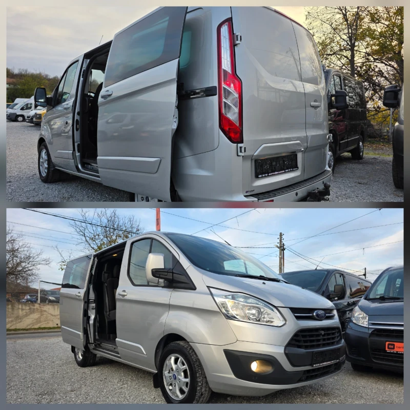 Ford Transit Custom 2.2tdci Навигация Камера, снимка 11 - Бусове и автобуси - 52448474