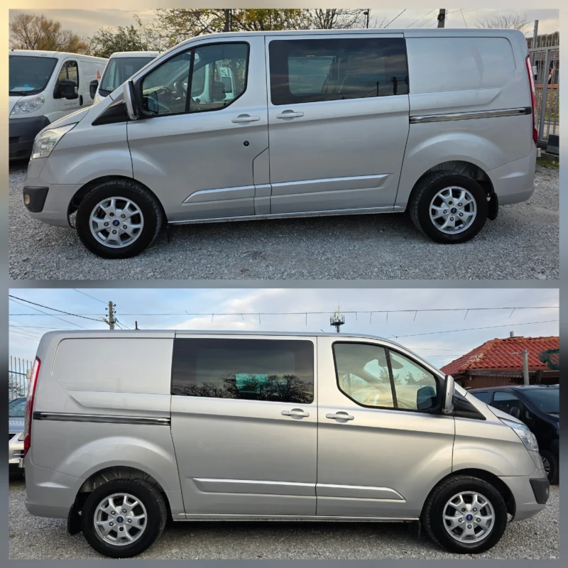 Ford Transit Custom 2.2tdci Навигация Камера, снимка 12 - Бусове и автобуси - 52448474