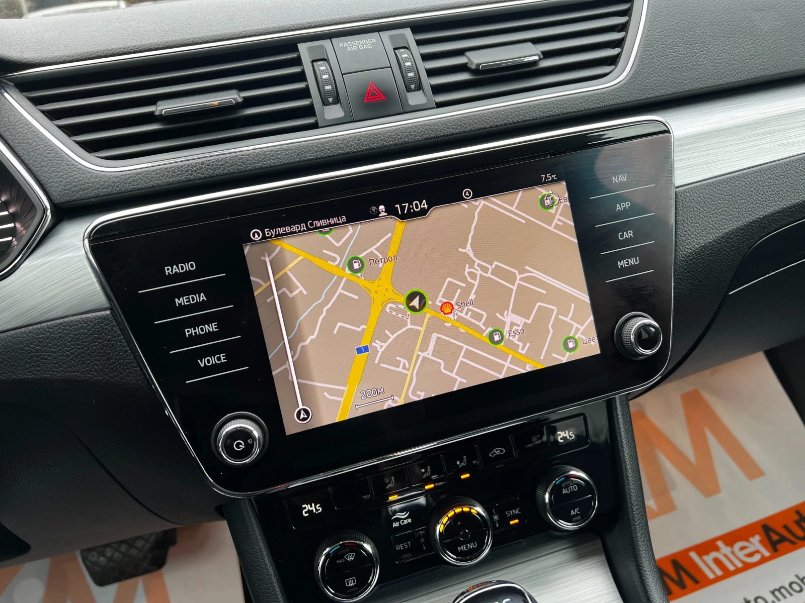 Skoda Superb 2.0TDI-150�.�./AUT/NAVI/CAR PLAY/������/������ | Mobile.bg � ����������� 10