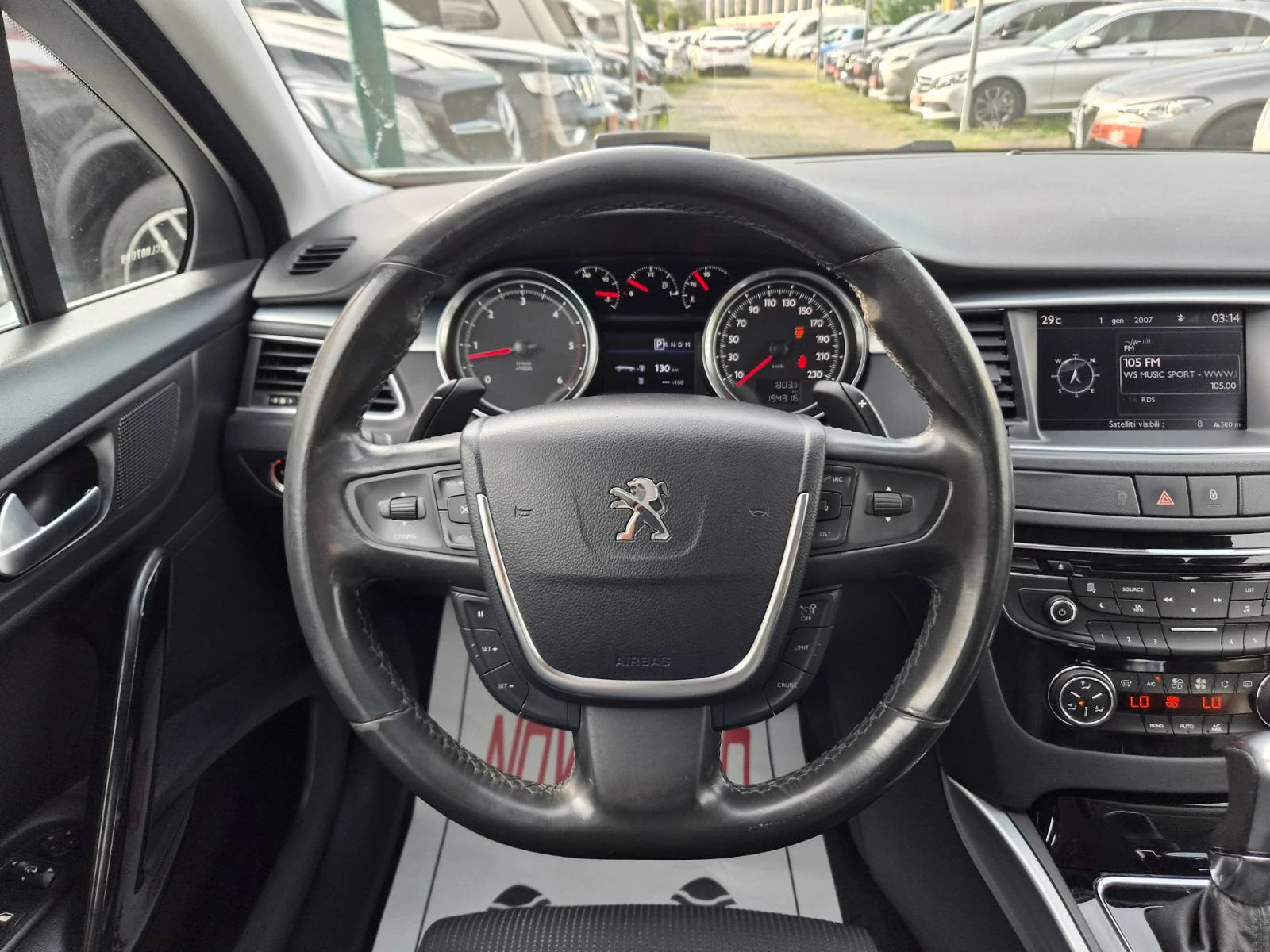 Peugeot 508 2.2HDI-GT LINE-AUTOMATIC-194.000km, снимка 9 - Автомобили и джипове - 54859899