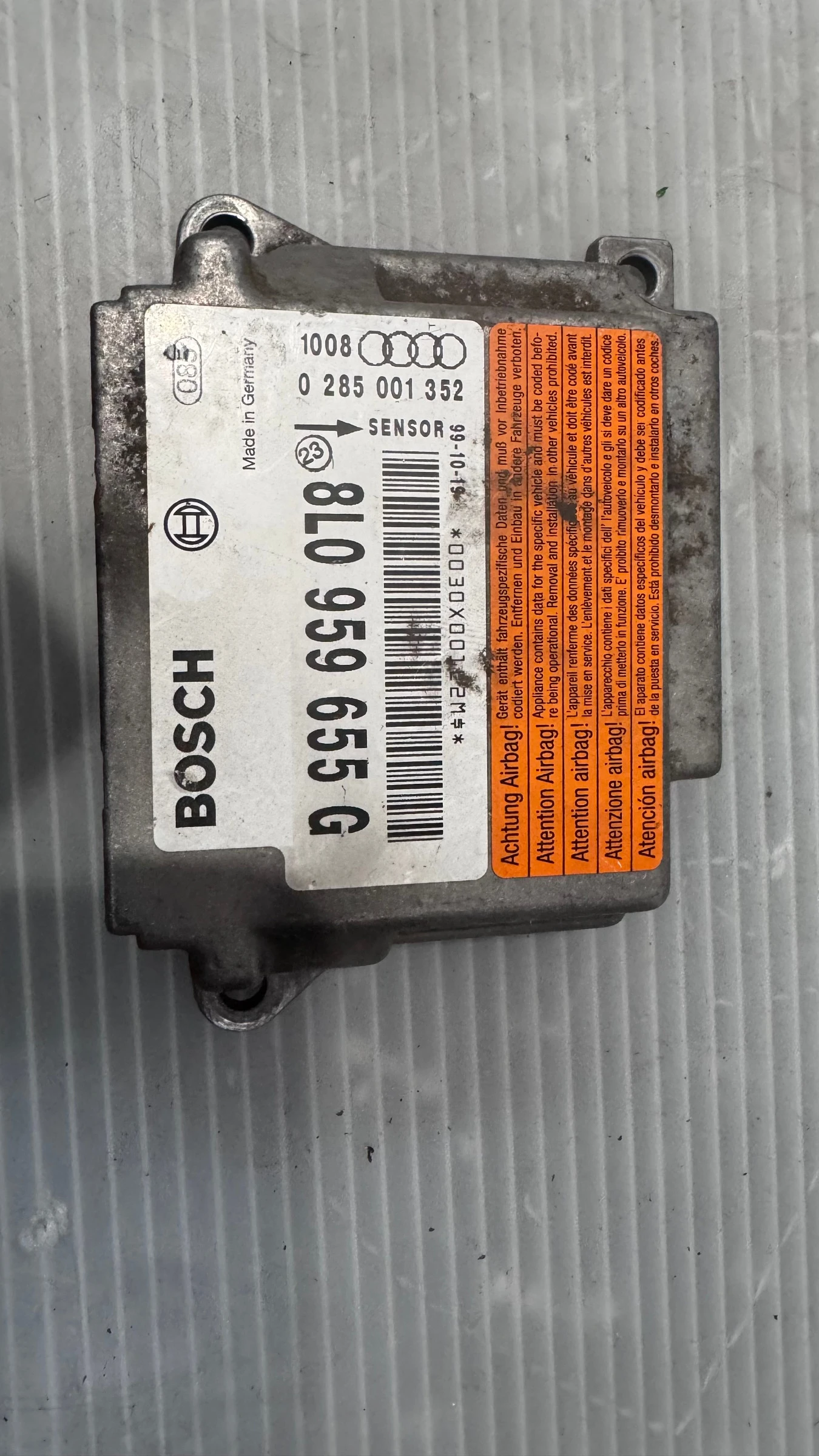 Airbag  /  /  a Audi A3 - 8L0959655 / 0285001352 | Mobile.bg   2