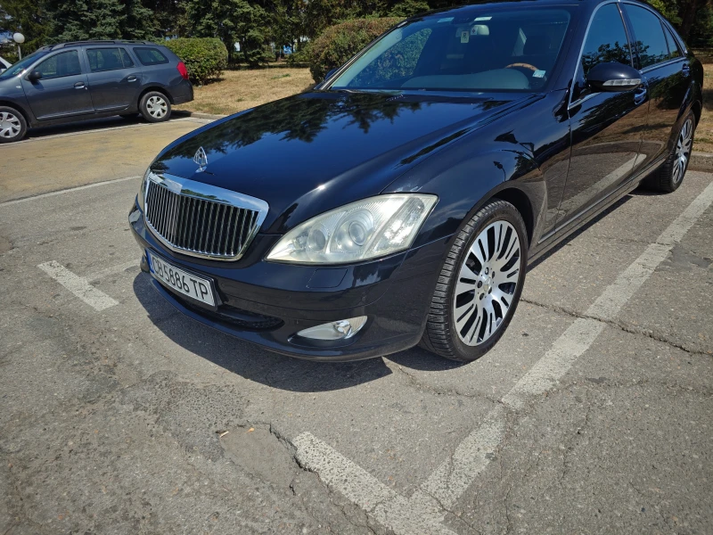 Mercedes-Benz S 320 LONG, Android Navi, снимка 1 - Автомобили и джипове - 47266371