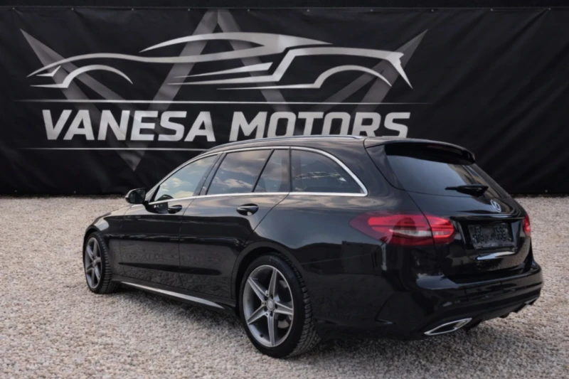 Mercedes-Benz C 220 C-250 d 204кс AMG-LINE Панорама Навигация Камера , снимка 6 - Автомобили и джипове - 53068267