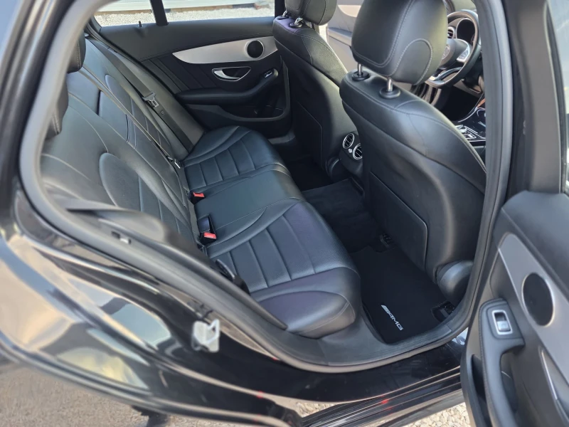 Mercedes-Benz C 220 C-250 d 204кс AMG-LINE Панорама Навигация Камера , снимка 13 - Автомобили и джипове - 53068267