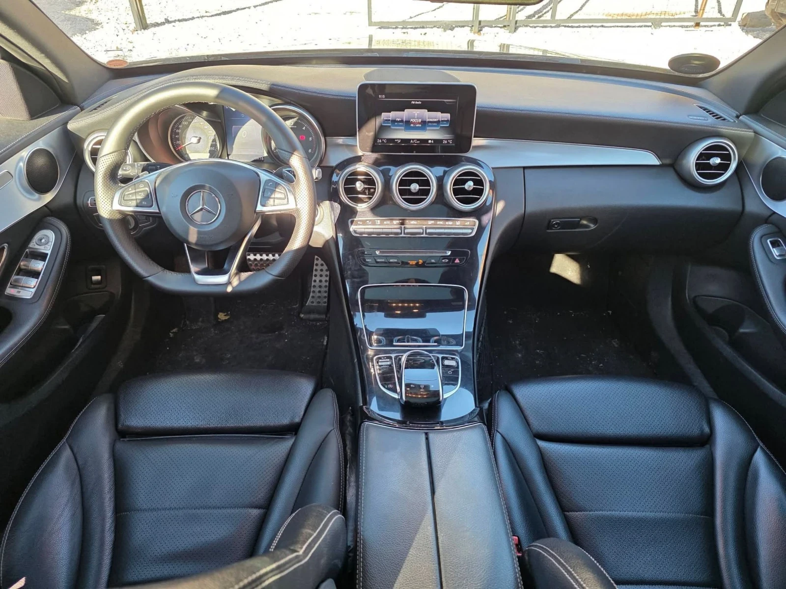 Mercedes-Benz C 220 C-250 d 204кс AMG-LINE Панорама Навигация Камера  - изображение 7