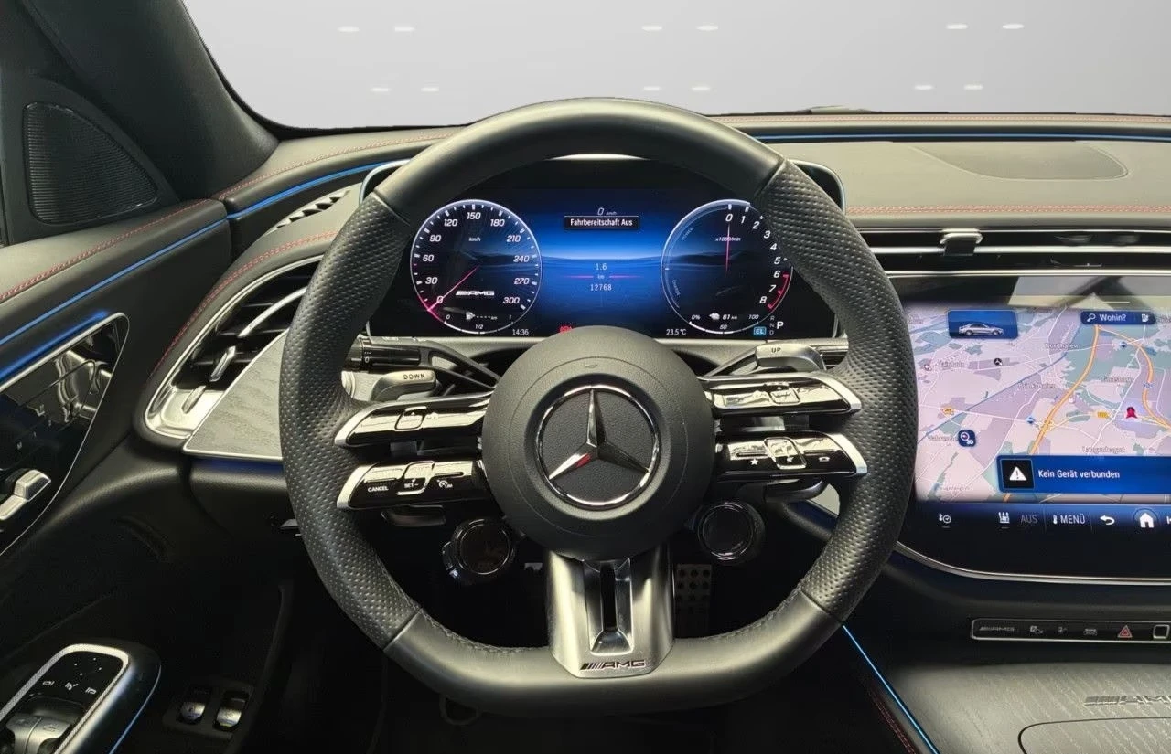 Mercedes-Benz E 53 AMG 4-MATIC HYBRID NIGHT 360-CAMERA DISTRONIC , снимка 9 - Автомобили и джипове - 54207257