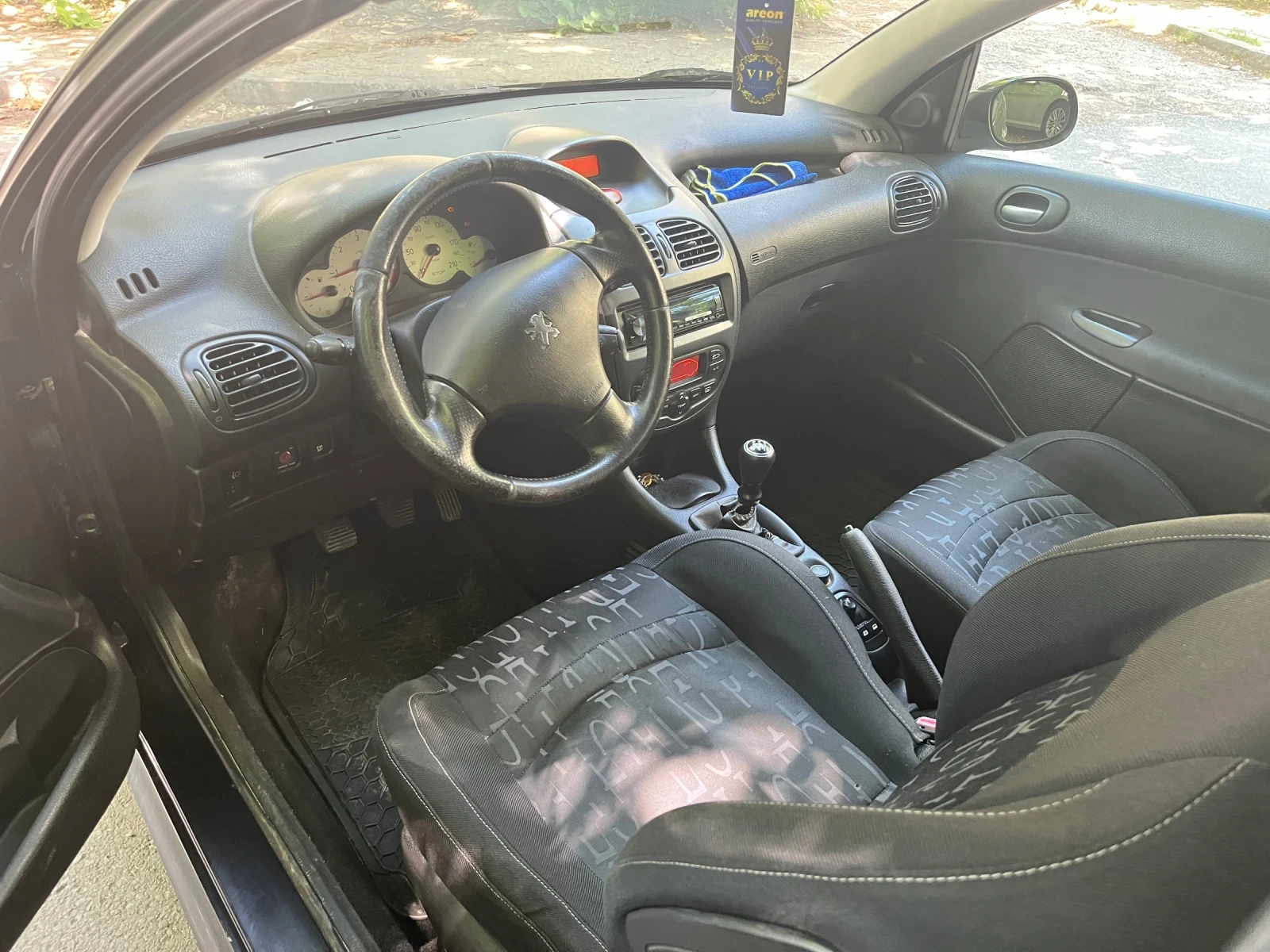Peugeot 206 2.0 HDI 90 к.с., снимка 9 - Автомобили и джипове - 54812245
