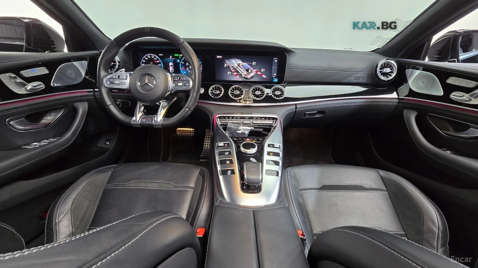 Mercedes-Benz AMG GT 43* 4MATIC* ПОДГРЕВ* ОБДУХВАНЕ* 360* DISTRONIC* , снимка 5 - Автомобили и джипове - 54863737