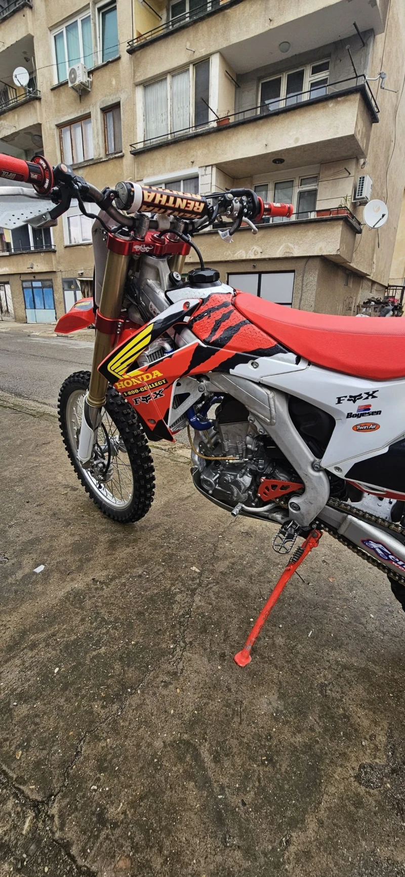 Honda Crf CRF250R-КРОС-РЕГИСТРАЦИЯ!!!, снимка 3 - Мотоциклети и мототехника - 53259016