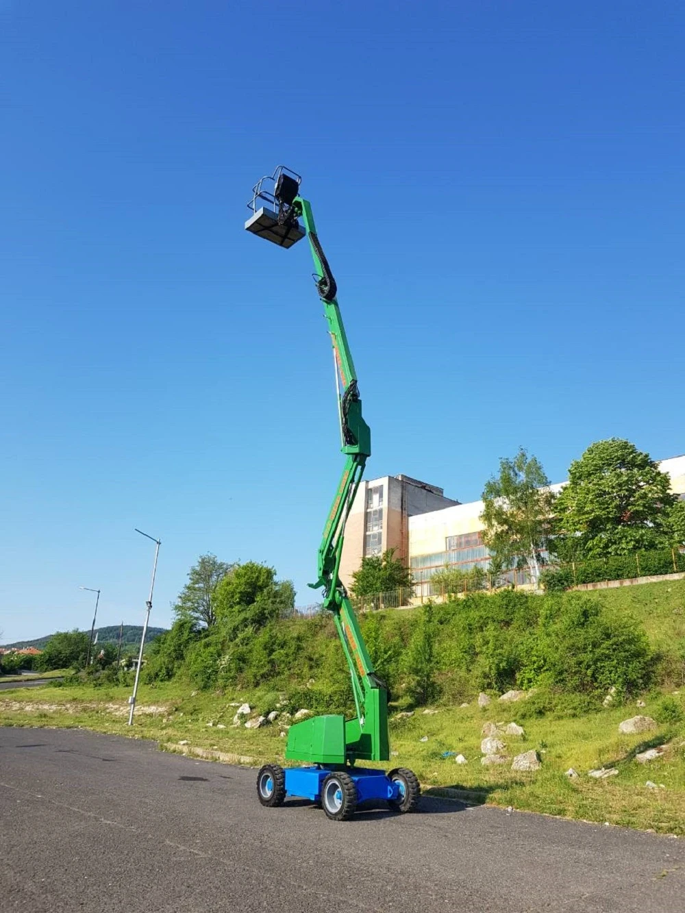 Автовишка Друга марка Simon Boxer 140EN, снимка 12 - Индустриална техника - 53936328