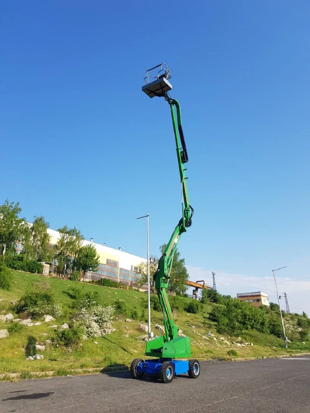 Автовишка Друга марка Simon Boxer 140EN, снимка 11 - Индустриална техника - 53936328