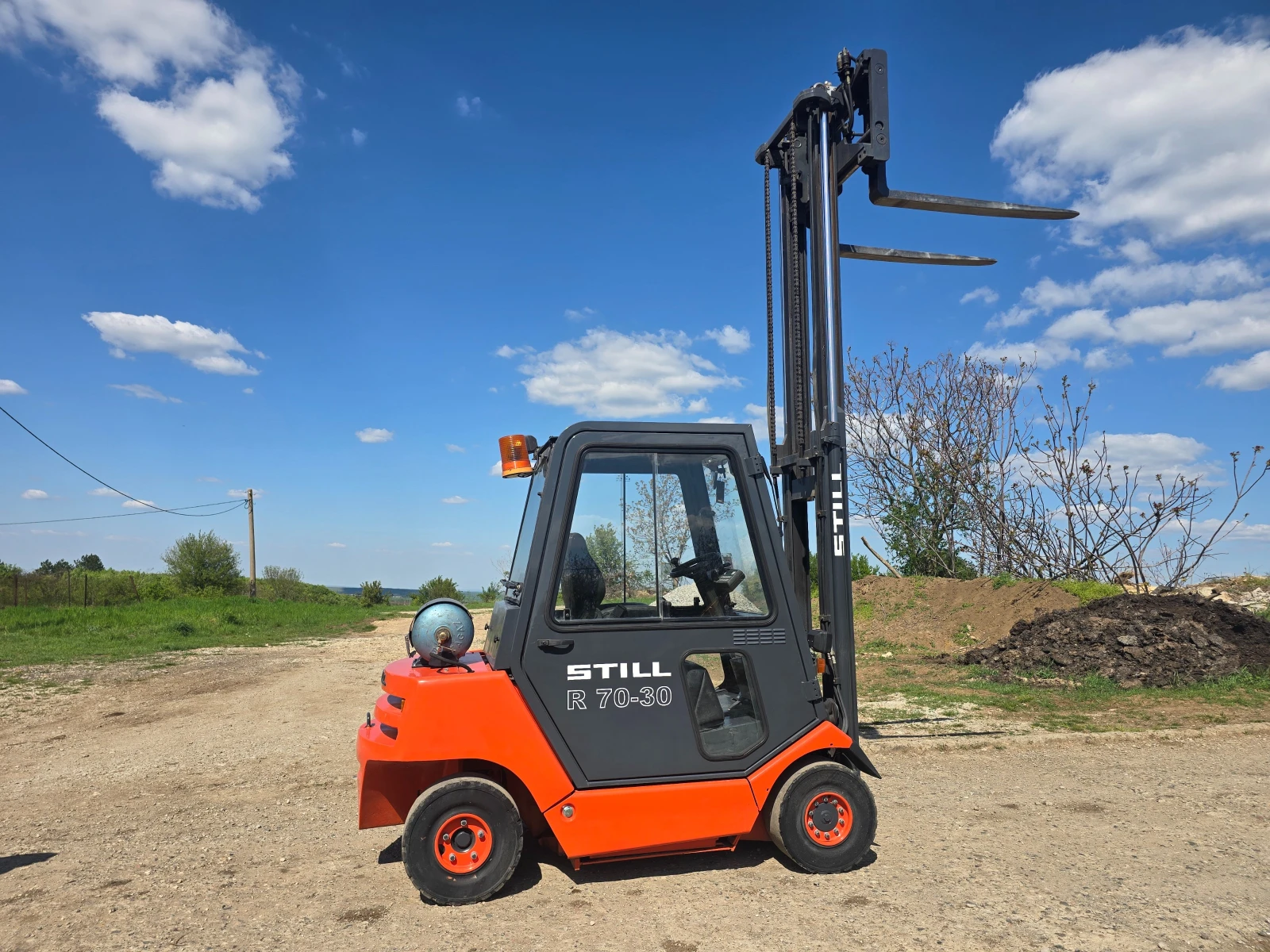 Мотокар Still R70-30 LPG, снимка 5 - Индустриална техника - 54327144