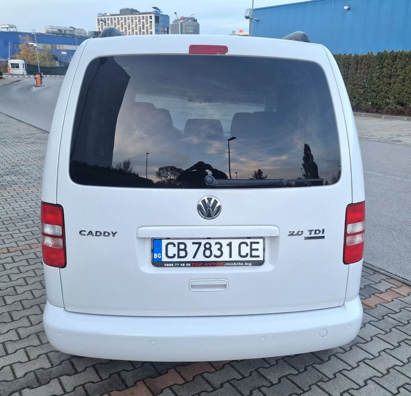 VW Caddy * TRAMPER* /4Motion/2.0 TDi/6ck/Печка/Подгрев, снимка 5 - Автомобили и джипове - 47708913