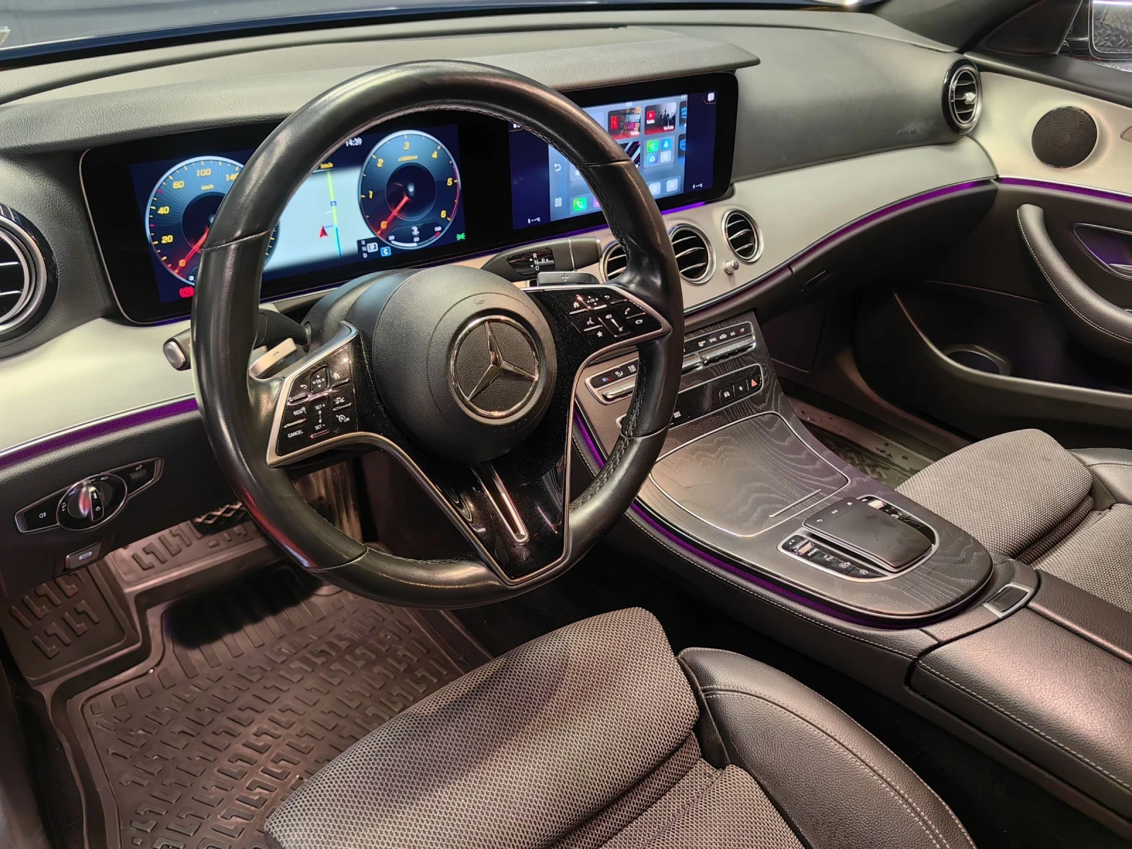 Mercedes-Benz E 220 4 MATIC* FACE* CAR PLAY* AMG PACK | Mobile.bg   10