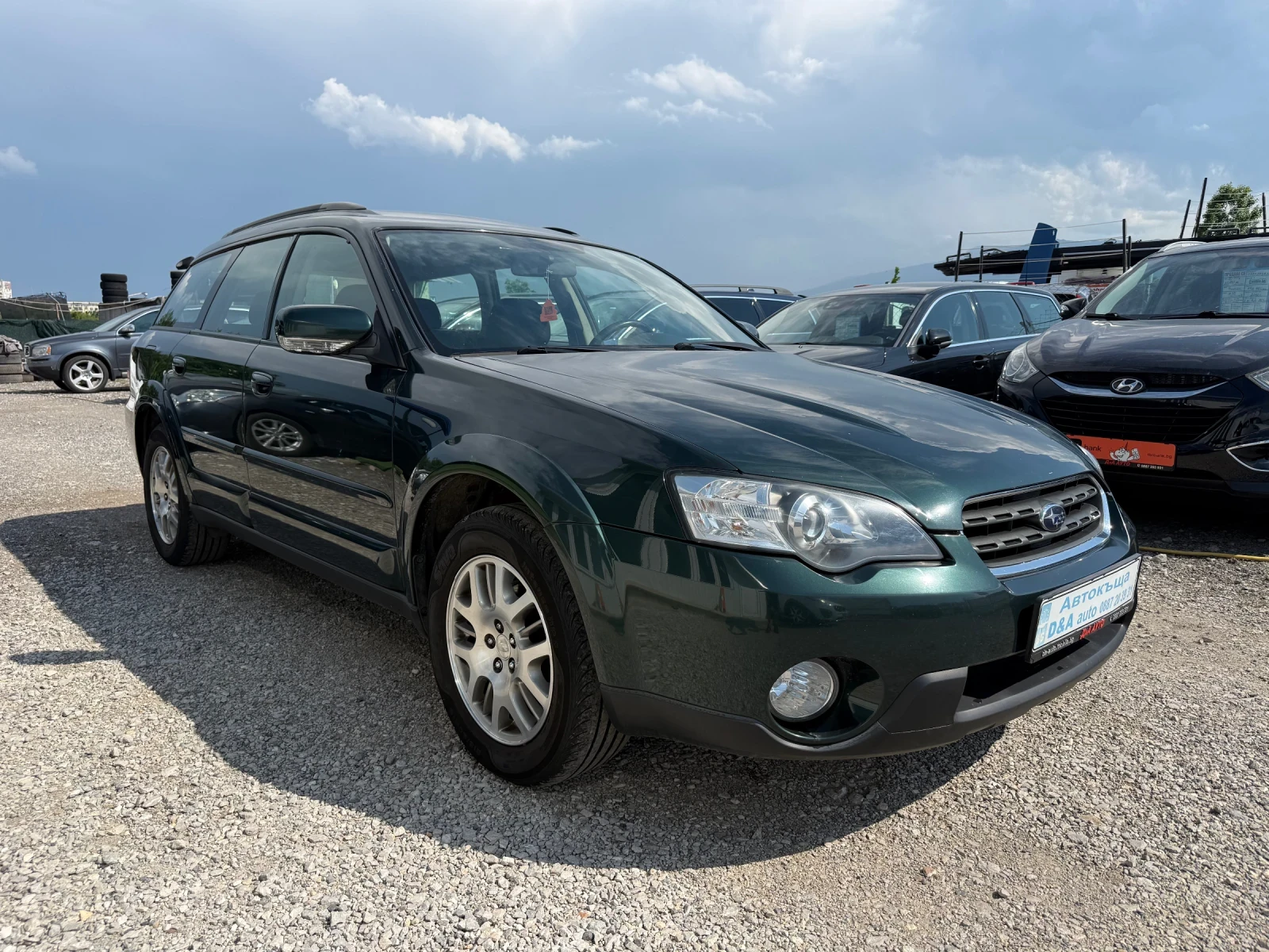 Subaru Outback 2.5i Газ Инжекцион Сервизна история