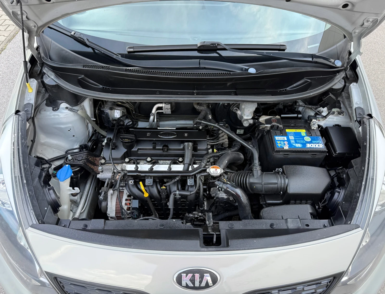 Kia Rio 1.2i/70kc/* Климатик* /Bluetooth/09.2013г, снимка 7 - Автомобили и джипове - 54986508