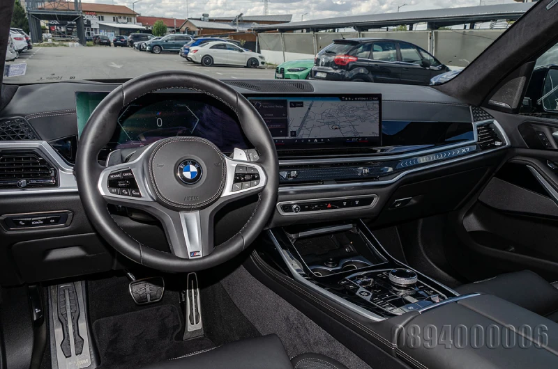 BMW X7 40D XDRIVE MSPORT PACKET PRO 3xIND SKYLOUNGE 7МЕСТ, снимка 9 - Автомобили и джипове - 47360524