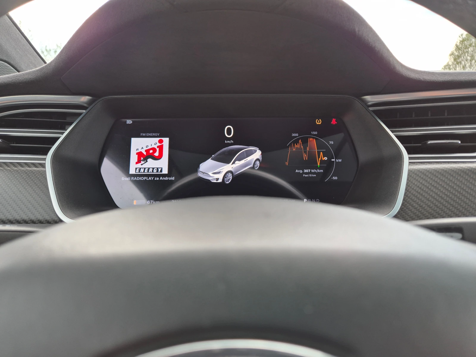 Tesla Model X 90D/4x4/Европейски автомобил - изображение 9