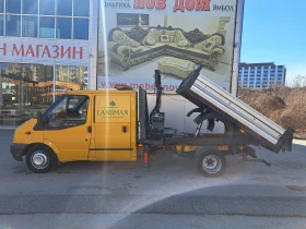 Ford Transit Самосвал с кран, снимка 4