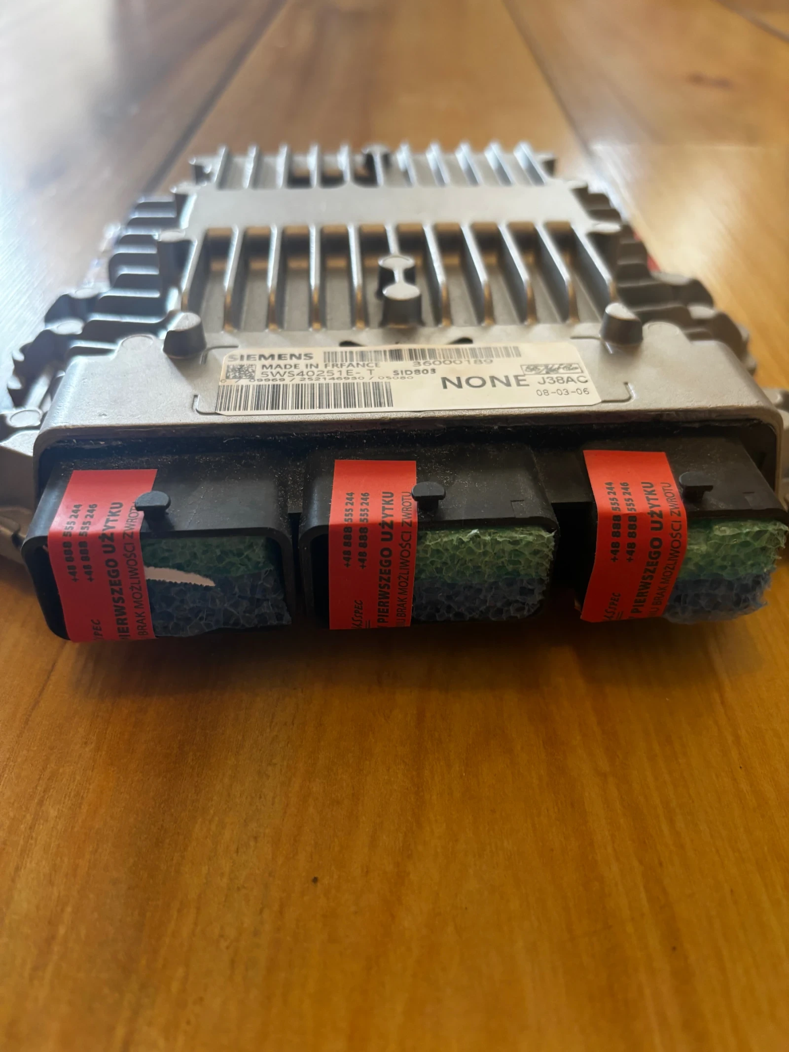 ECU Siemens SID803 5WS40251E-T / 36000189, снимка 3 - Части - 54238222