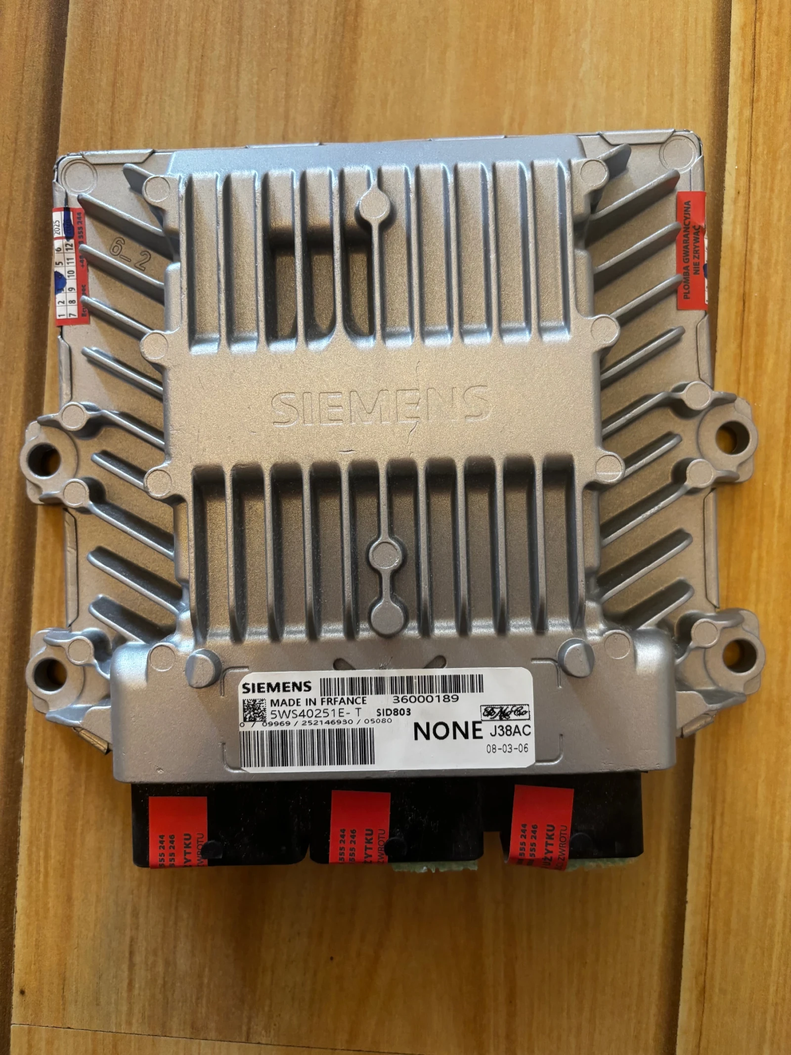 ECU Siemens SID803 5WS40251E-T / 36000189, снимка 2 - Части - 54238222